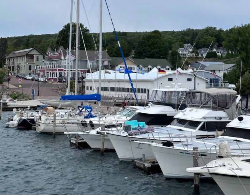 Bayfield ferry arrival